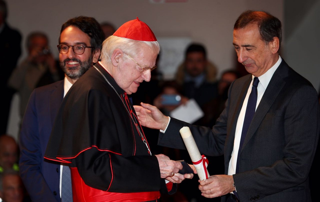 Il cardinale Scola insignito oggi dell’Ambrogino d’oro