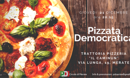 Pizza democratica, il Pd chiama a raccolta iscritti e simpatizzanti