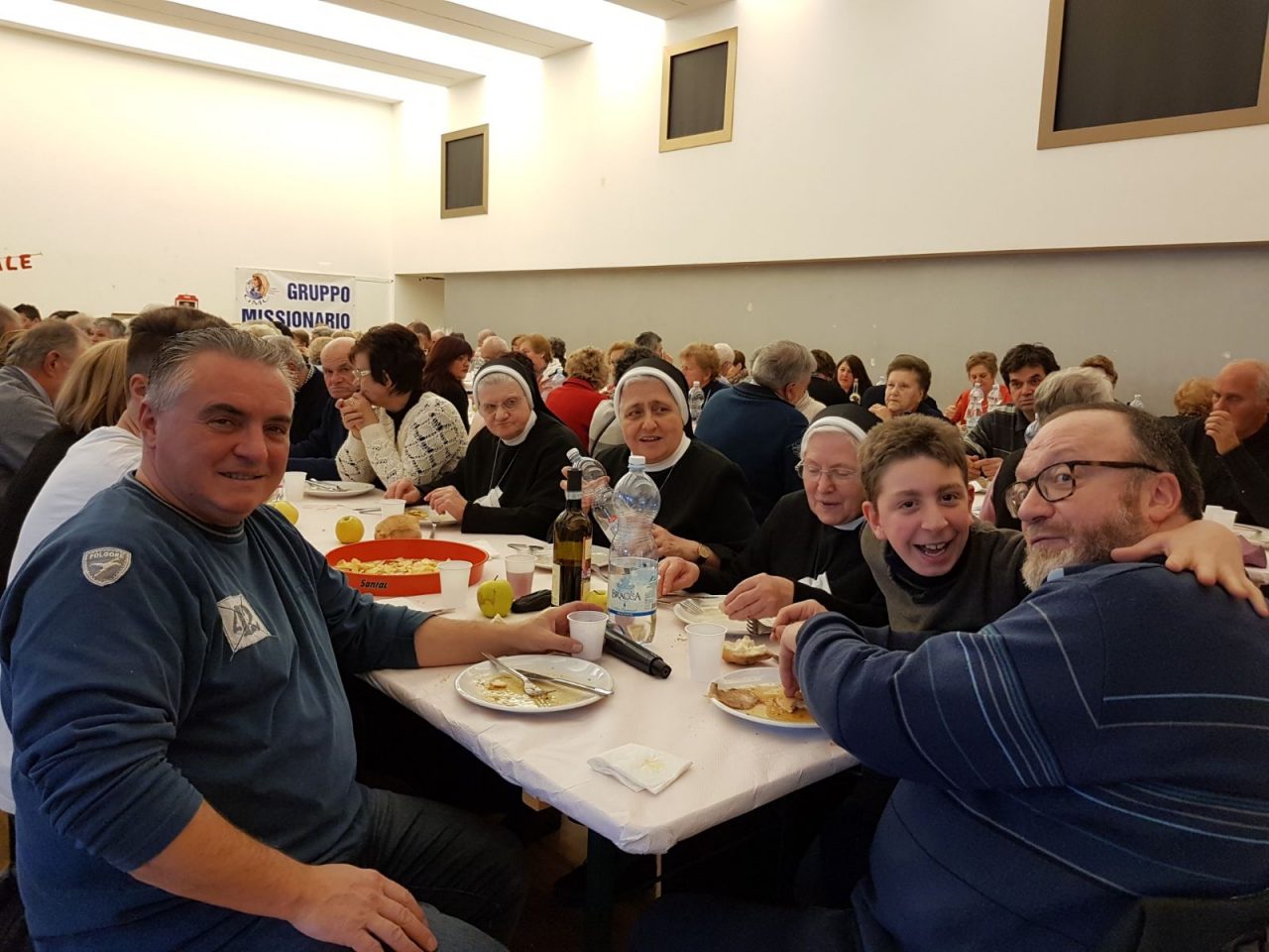 Pranzo benefico a Carvico nel giorno dell’Immacolata