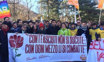 Antifascismo, i lecchesi in manifestazione a Como FOTO e VIDEO