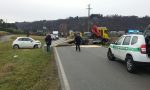 Incidente ad Arlate, frontale tra due auto, due i feriti