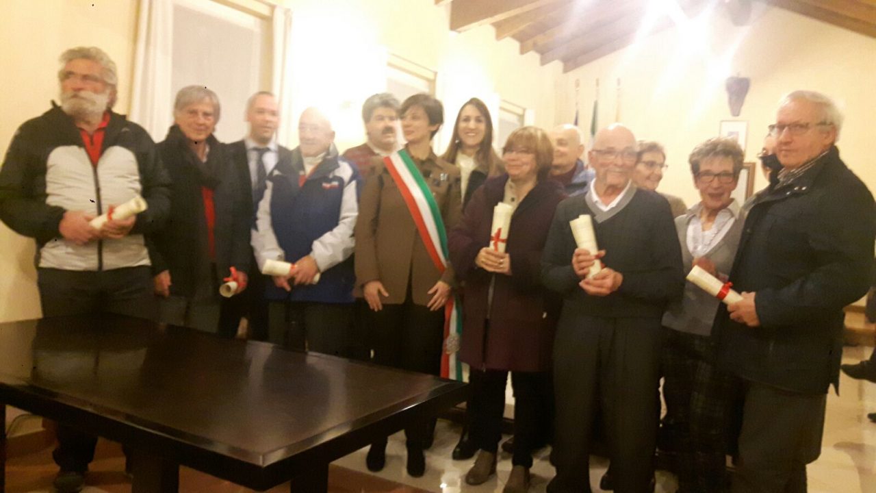 Ecco i benemeriti di Ballabio
