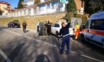 Incidente a Missaglia, furgone ribaltato  in via Giovanni XXIII VIDEO