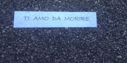 Viale Cornaggia trasformata in una via dell’amore