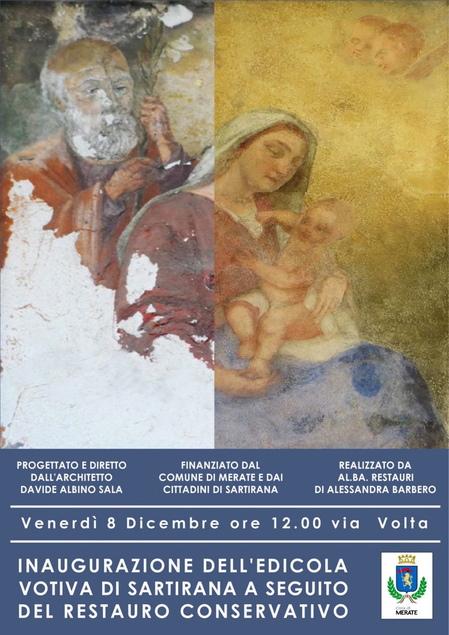 Edicola San Rocco, una mostra fotografica sul restauro