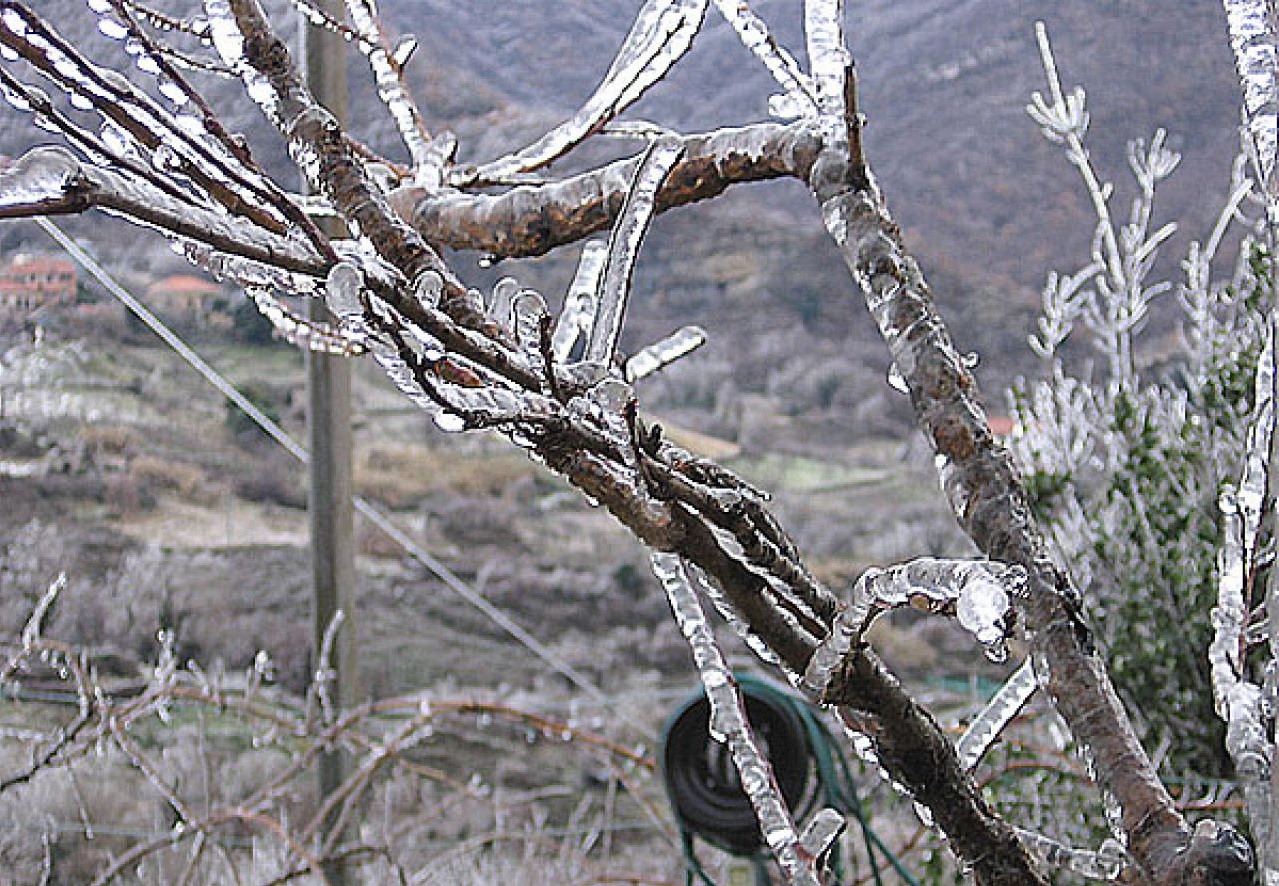 Rischio neve dal mezzogiorno di domani