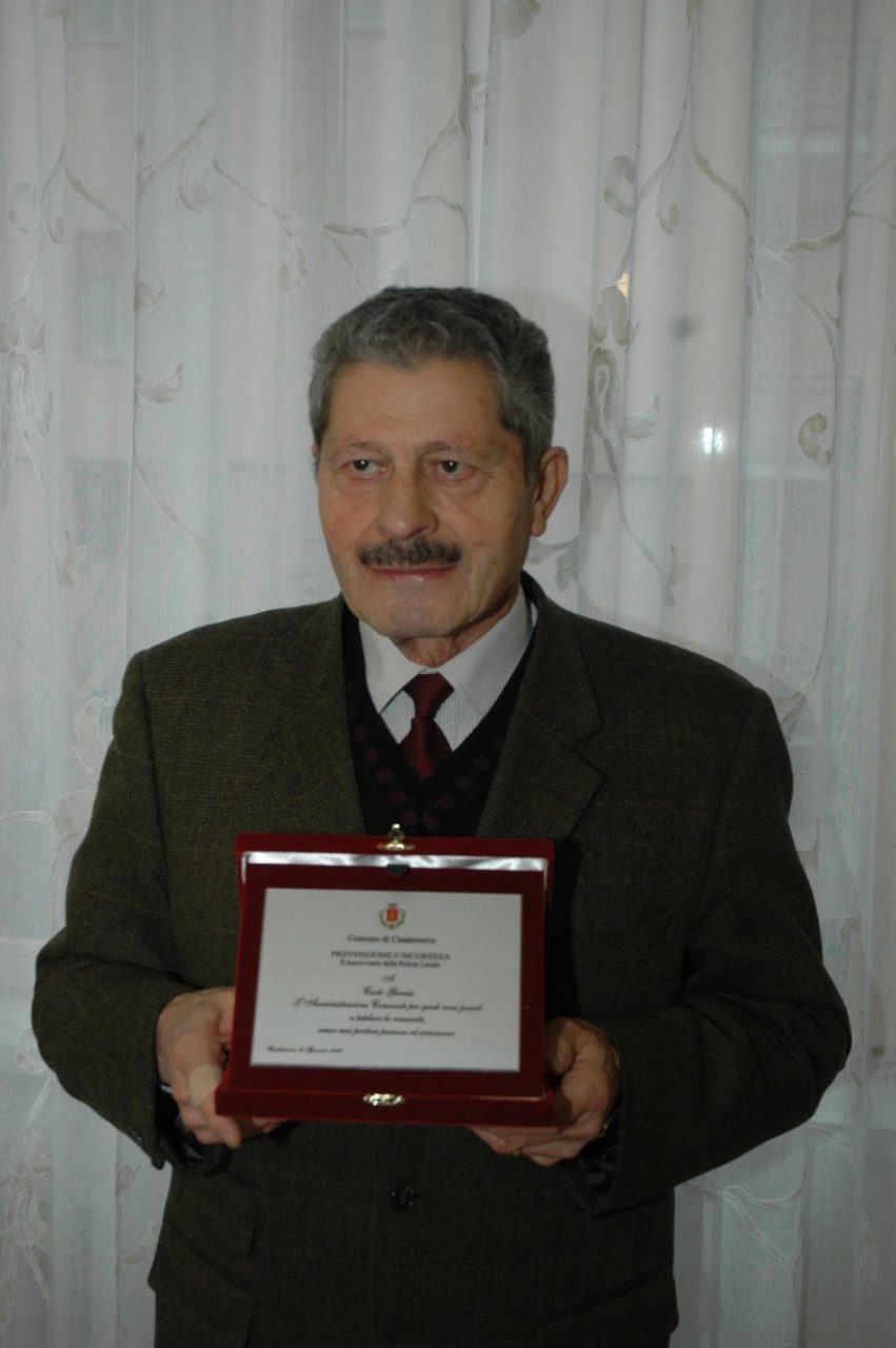 E’ morto Carlo Garrisi, ex comandante di Polizia Locale