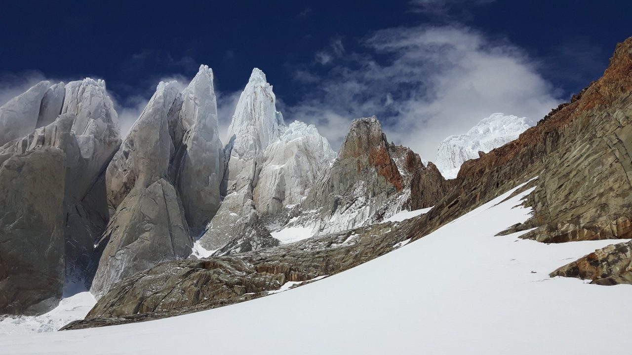I fantastici tre del Soccorso Alpino in vetta al Cerro Torre