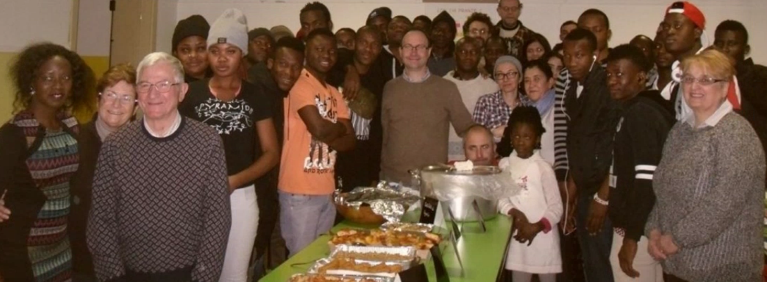 Cena multietnica con Amministrazione e volontari