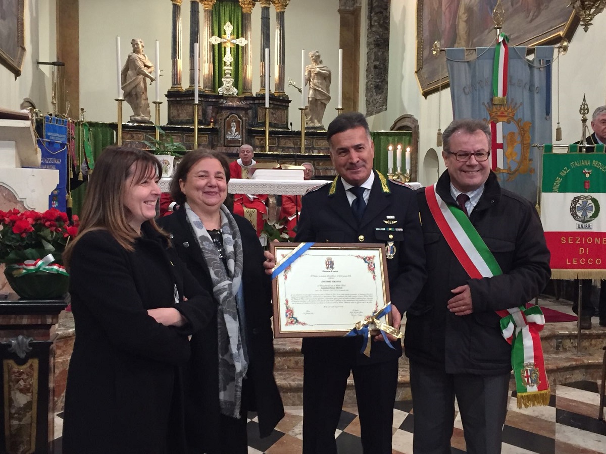 Encomio solenne al comandante Franco Morizio FOTO