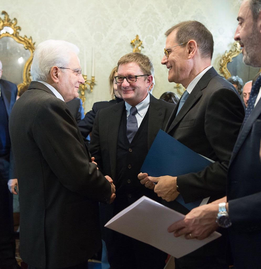Cure palliative il dottor Scaccabarozzi davanti al presidente Mattarella VIDEO