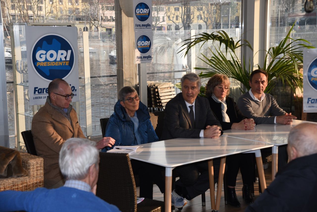 La lista civica per Gori si presenta all’Imbarcadero: «Pronti a salpare»