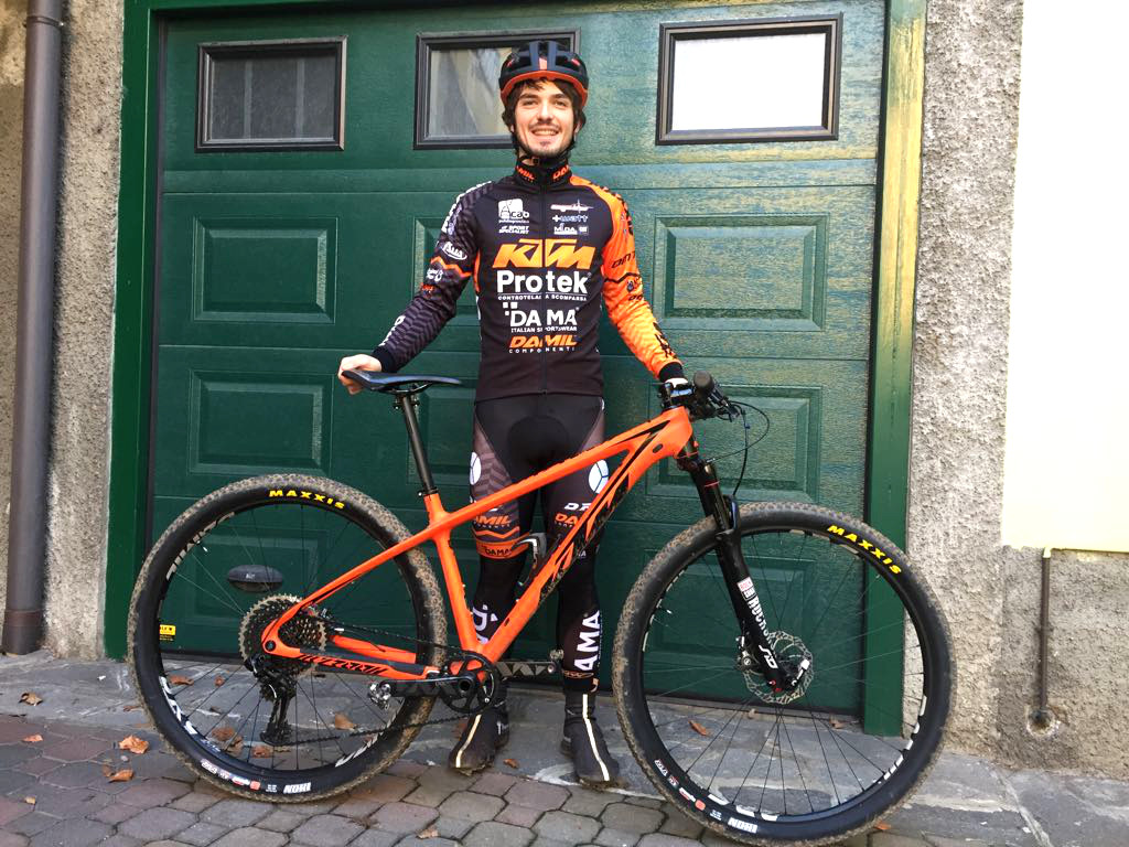 Domenico Valerio nelle fila del Torrevilla Mtb