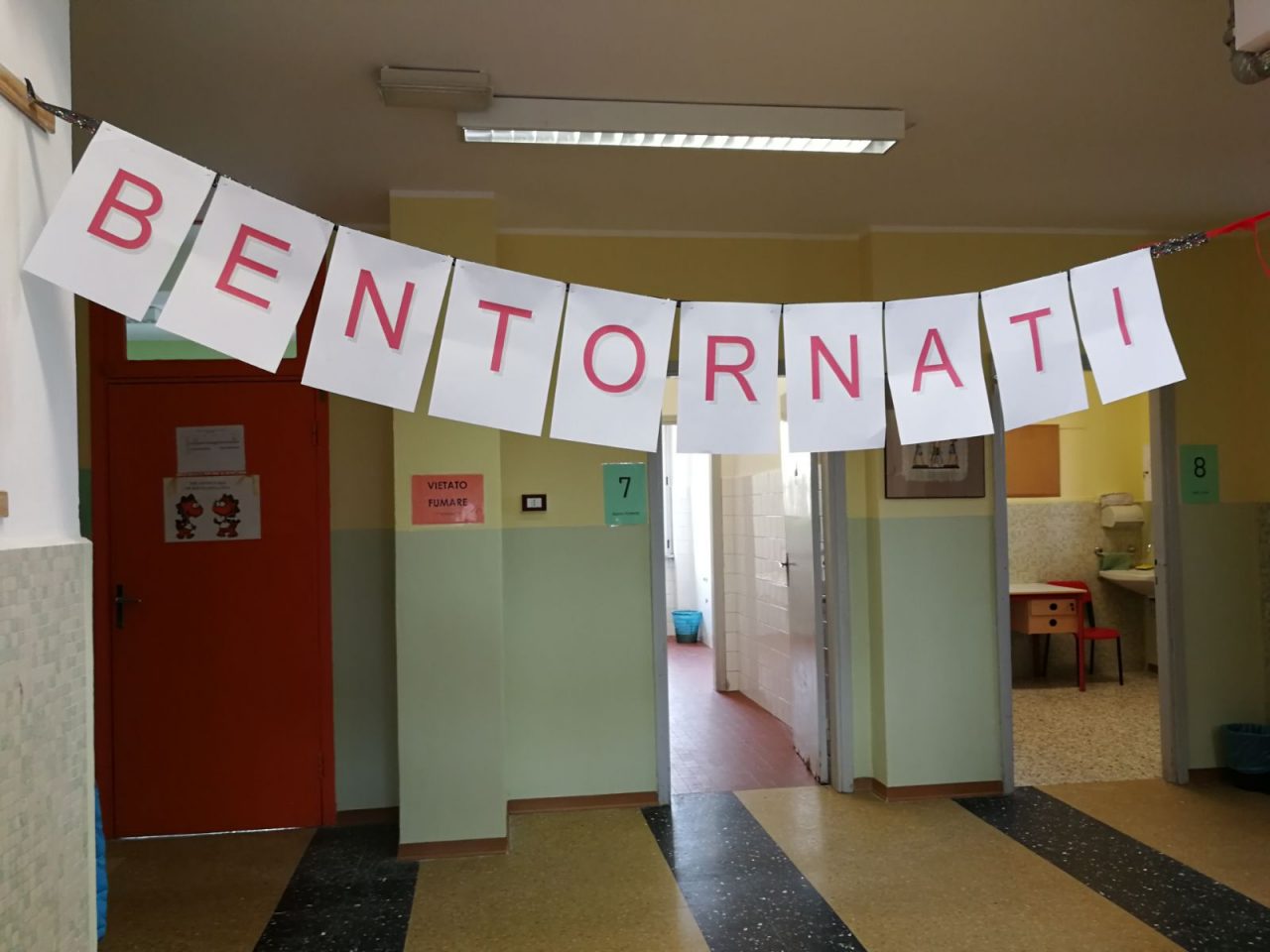 Cascina Grassi gli studenti sono rientrati a scuola