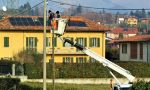 Via Buozzi a Novate raggiunta dall'illuminazione. Manca però un ultimo tratto FOTO