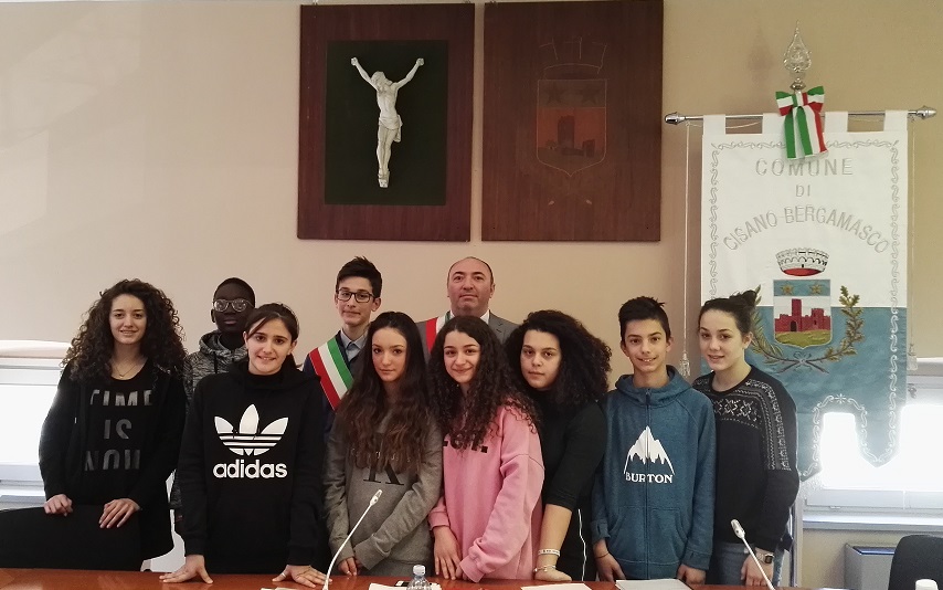 Thomas Mazzoleni neo sindaco a Cisano Bergamasco