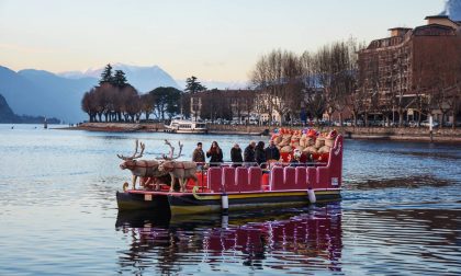 Oggi e domani a Lecco torna la Slitta di Babbo Natale