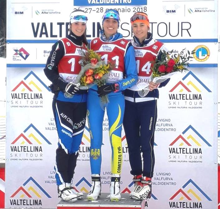 Laura Colombo d’argento nella prima prova del Valtellina Ski Tour