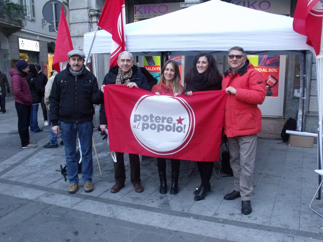Potere al Popolo Lecco ecco i candidati