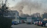 Incendio alla Growermetal di Calco FOTO e VIDEO