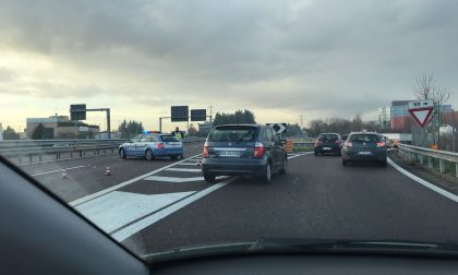 Incidente in Tangenziale Est a Vimercate: lunghe code verso Milano