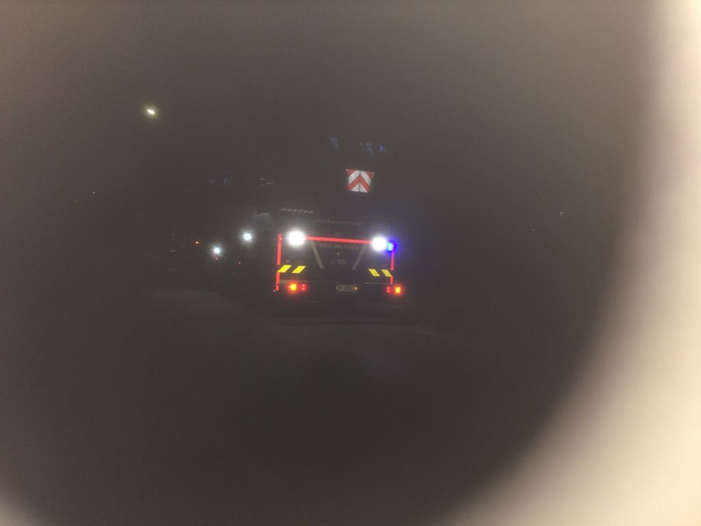 Incendio canna fumaria intervengono i Vigili del Fuoco