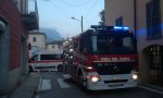 Incendio nell'ex osteria, ustionato un soccorritore VIDEO e FOTO