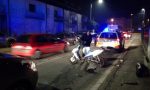 Incidente tra auto e moto, ferito un ragazzo FOTO e VIDEO