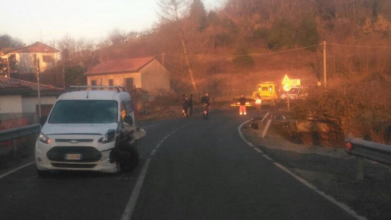 Incidente all’alba gravissimo quarantenne