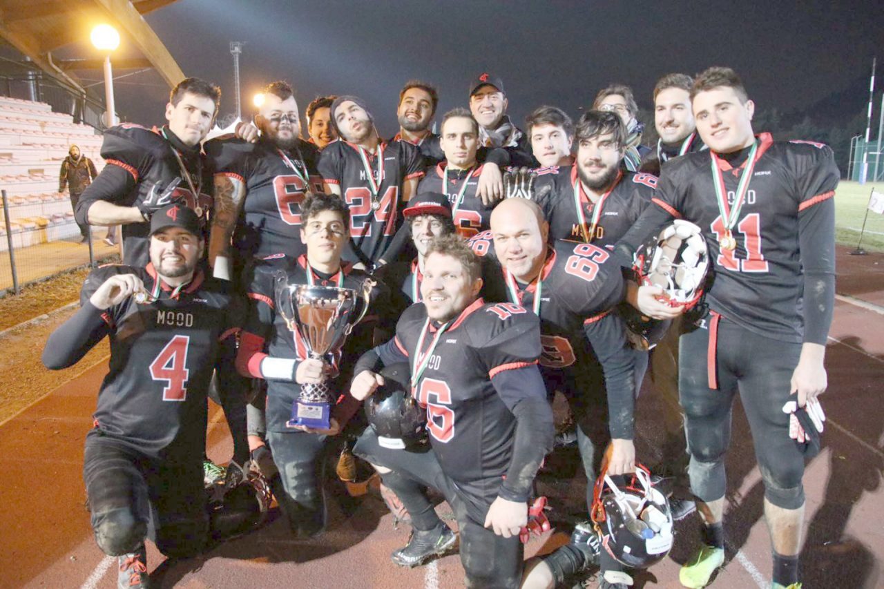 Festa Commandos, conquistata la 7League di football americano