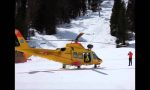 Caduta sci, di nuovo l'elicottero a Bobbio