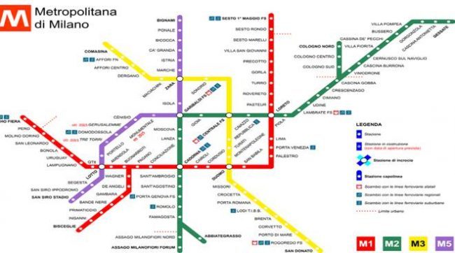 Metropolitana Milano aumenta il biglietto da 1.50 a 2 euro