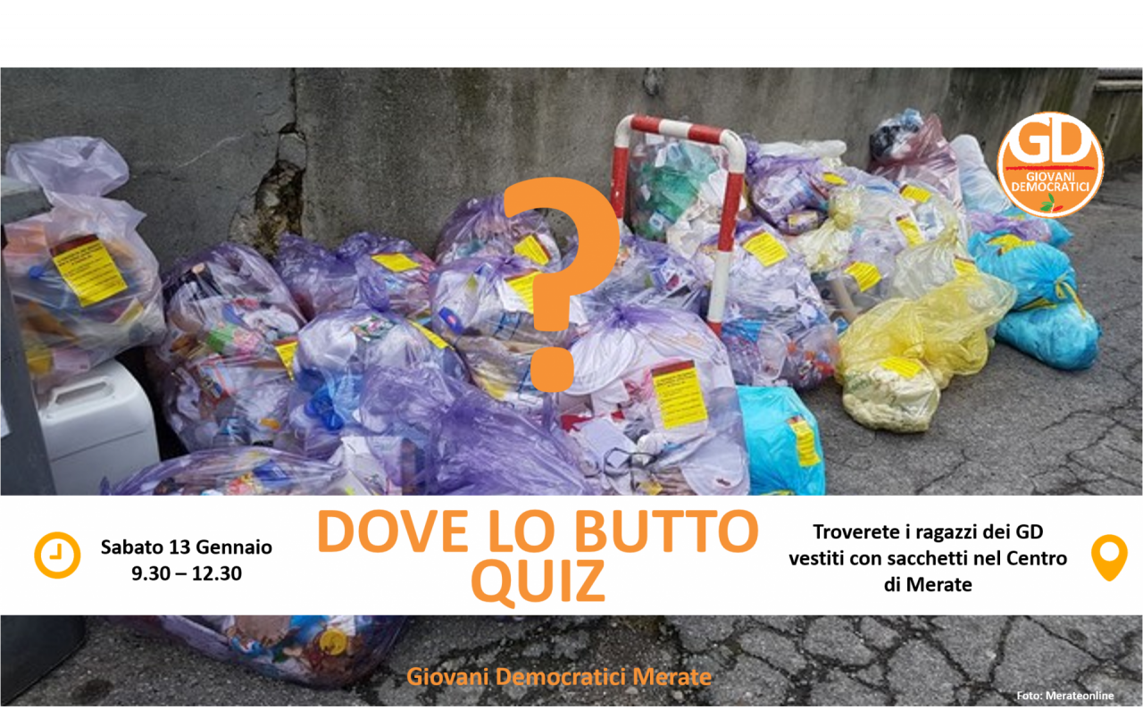 Il caos rifiuti ora diventa un quiz
