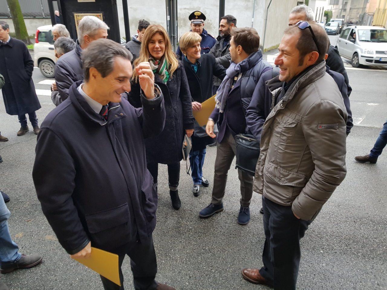 Attilio Fontana ha presentato i suoi candidati a Merate FOTO e VIDEO