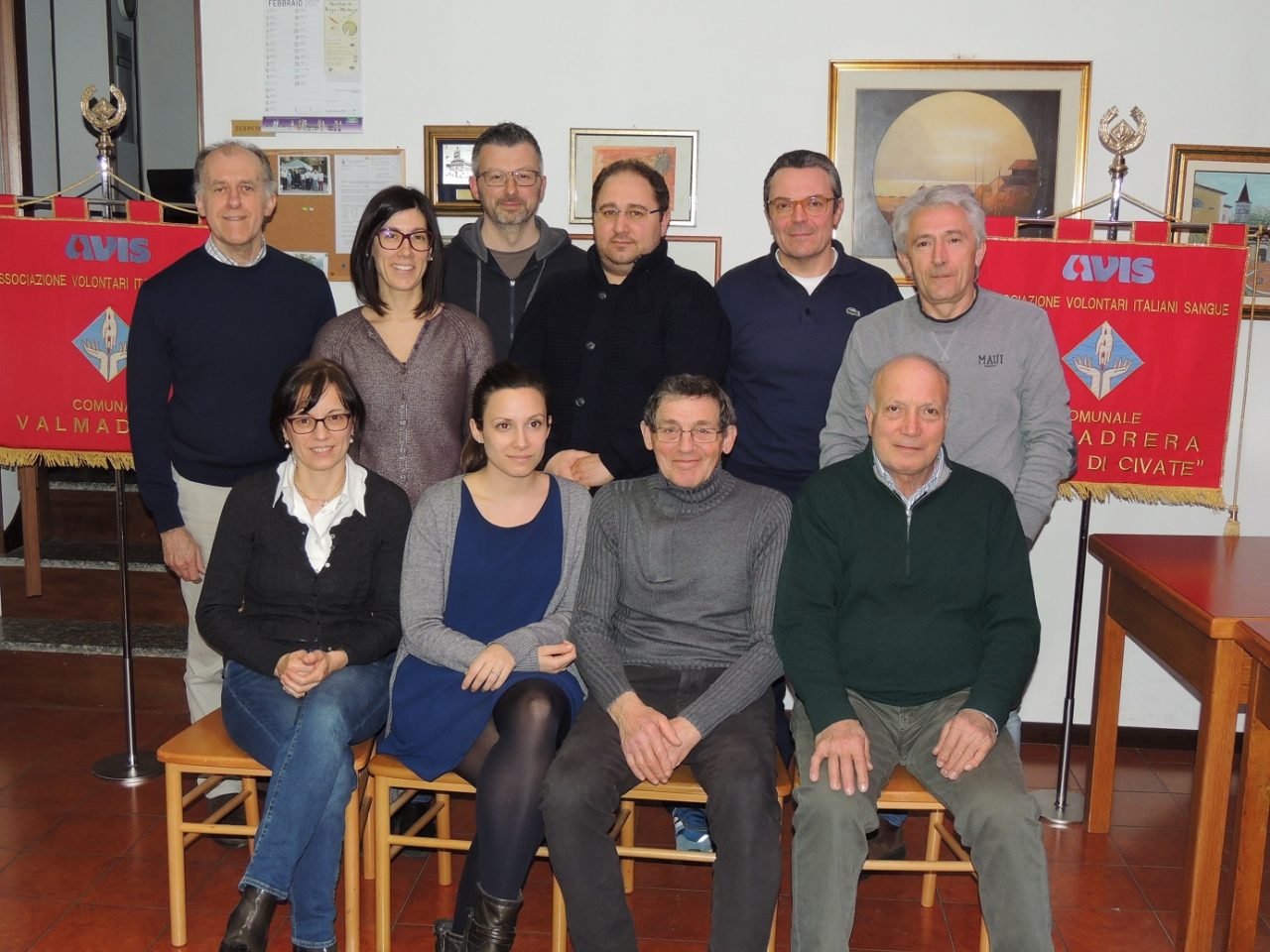 Avis Valmadrera premia i donatori benemeriti