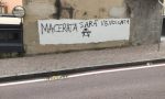 Altre scritte vergognose su Macerata in corso Matteotti