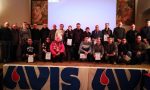 Avis Valmadrera ha premiato i donatori benemeriti