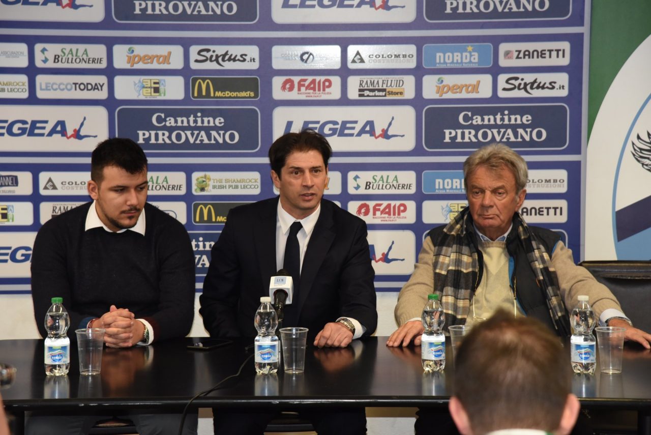 Lecco, inizia l’era Tacchinardi: «I play off? Sono lontani»
