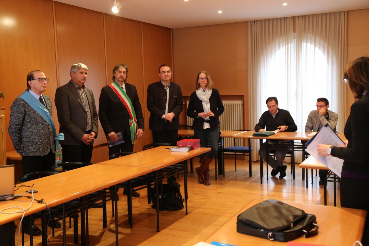 Delegazione di Calolziesi in visita a Gussing