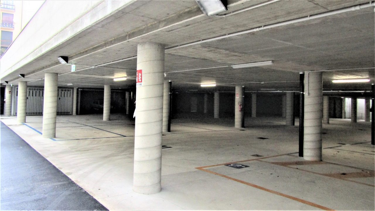 Aperto al pubblico il parcheggio del Municipio di Merate FOTO