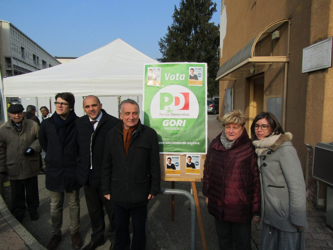 Candidati Pd in visita all’ospedale Mandic FOTO
