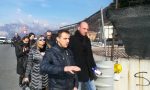 Dario Violi in visita al cantiere della Lecco-Bergamo: «E' il prodotto di chi si dice esperto di politica»
