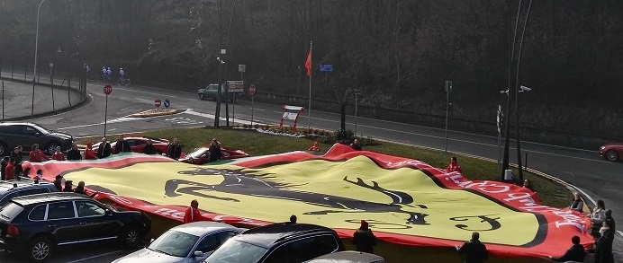 Club Ferrari Caprino ritrovo per Enzo Ferrari FOTO e VIDEO