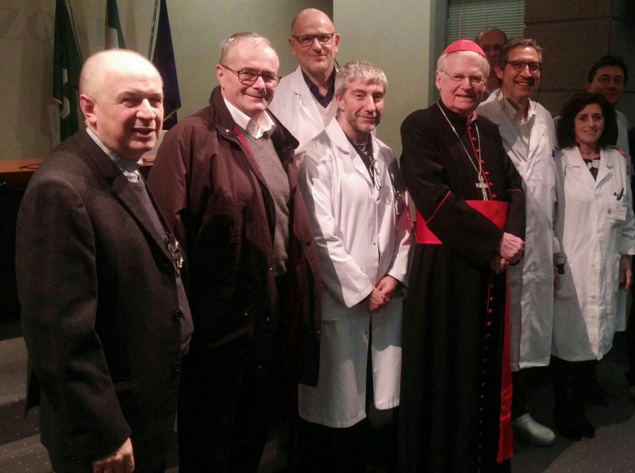 Giornata del malato, al Manzoni è arrivato il cardinale Scola