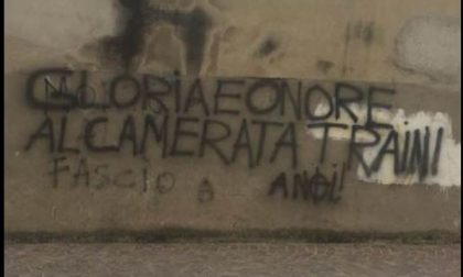 A Lecco vergognoso murales che inneggia a Luca Traini