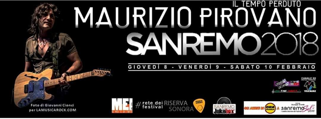 Festival di Sanremo, Maurizio Pirovano c’è