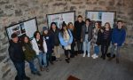 Studenti stranieri in visita al campanile di Lecco