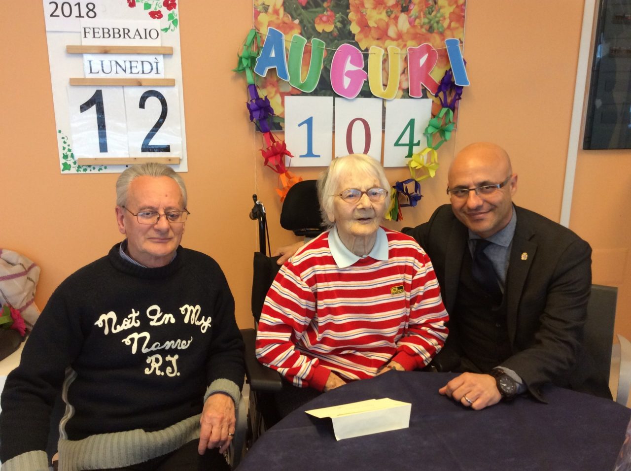 104 candeline per Nonna Linda