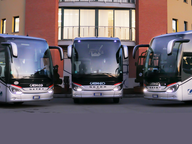 Noleggio pullman e vetture con Autoservizi Cattaneo