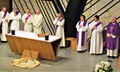 Monsignor Rolla dice messa con i diaconi permanenti del Lecchese FOTO e VIDEO